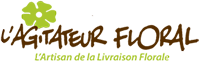 Logo agitateur floral